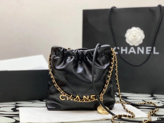 First Bag Ru CHANEL MINI HANDBAG-23*18.5*6CM 22 0708